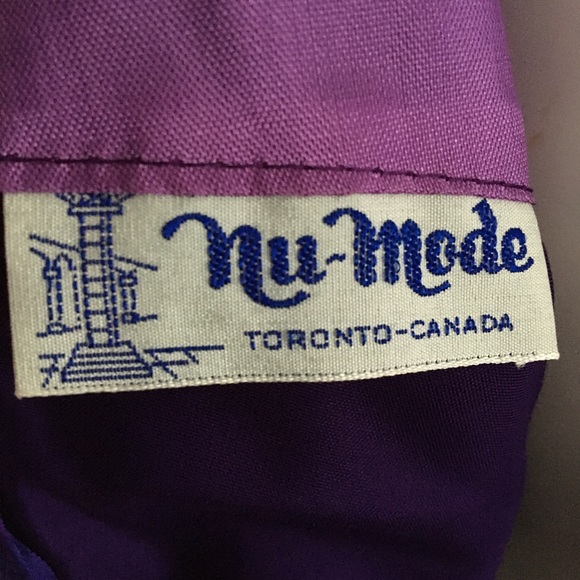 Vintage 1960s Velvet Mod Dress Gogo - Picture 12 of 14